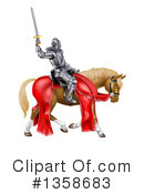 Knight Clipart #1358683 by AtStockIllustration