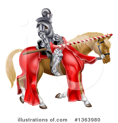 Royalty-Free (RF) Knight Clipart Illustration by AtStockIllustration - Stock Sample #1363980