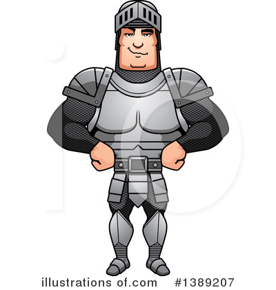 Royalty-Free (RF) Knight Clipart Illustration by Cory Thoman - Stock Sample #1389207