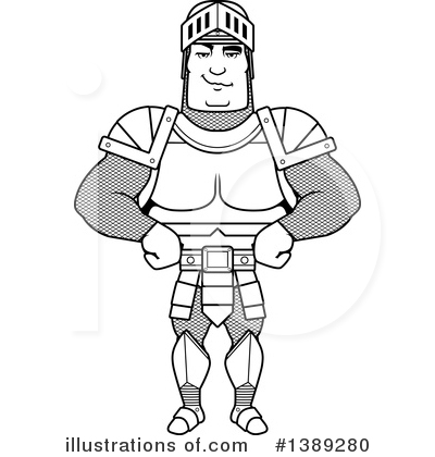 Royalty-Free (RF) Knight Clipart Illustration by Cory Thoman - Stock Sample #1389280