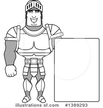 Royalty-Free (RF) Knight Clipart Illustration by Cory Thoman - Stock Sample #1389293