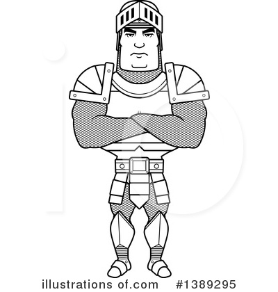 Royalty-Free (RF) Knight Clipart Illustration by Cory Thoman - Stock Sample #1389295