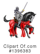 Knight Clipart #1396383 by AtStockIllustration