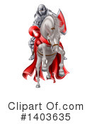 Knight Clipart #1403635 by AtStockIllustration