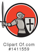 Knight Clipart #1411559 by patrimonio