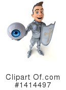 Knight Clipart #1414497 by Julos