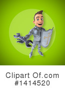 Knight Clipart #1414520 by Julos