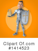 Knight Clipart #1414523 by Julos