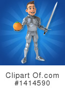Knight Clipart #1414590 by Julos