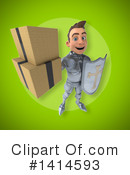 Knight Clipart #1414593 by Julos