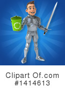 Knight Clipart #1414613 by Julos