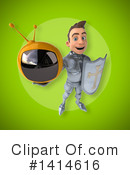 Knight Clipart #1414616 by Julos