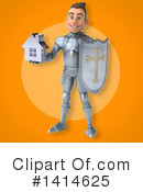 Knight Clipart #1414625 by Julos