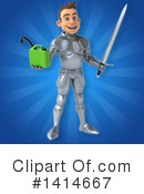 Knight Clipart #1414667 by Julos