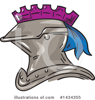 Royalty-Free (RF) Knight Clipart Illustration by patrimonio - Stock Sample #1434355