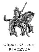 Knight Clipart #1462934 by AtStockIllustration