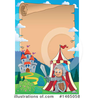 Royalty-Free (RF) Knight Clipart Illustration by visekart - Stock Sample #1465058