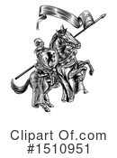 Knight Clipart #1510951 by AtStockIllustration