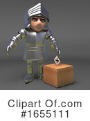 Knight Clipart #1655111 by Steve Young