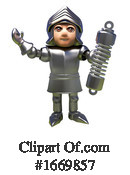 Knight Clipart #1669857 by Steve Young
