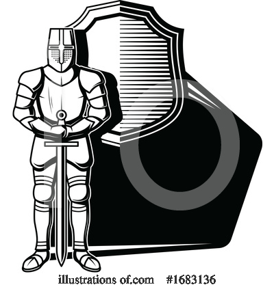 Royalty-Free (RF) Knight Clipart Illustration by Vector Tradition SM - Stock Sample #1683136