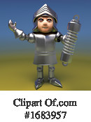 Knight Clipart #1683957 by Steve Young
