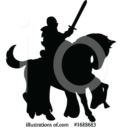 Royalty-Free (RF) Knight Clipart Illustration by AtStockIllustration - Stock Sample #1688683