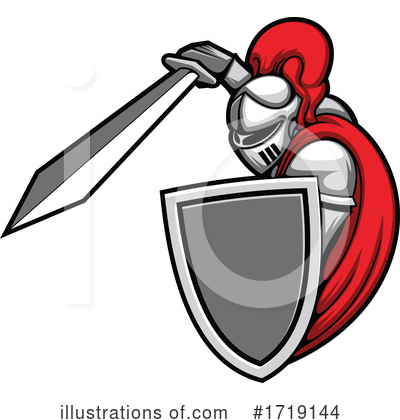 Royalty-Free (RF) Knight Clipart Illustration by Vector Tradition SM - Stock Sample #1719144