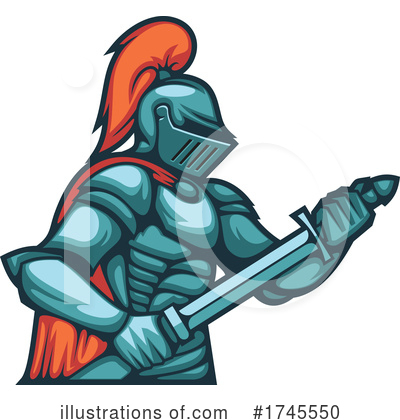Knight Clipart #1745550 by Vector Tradition SM