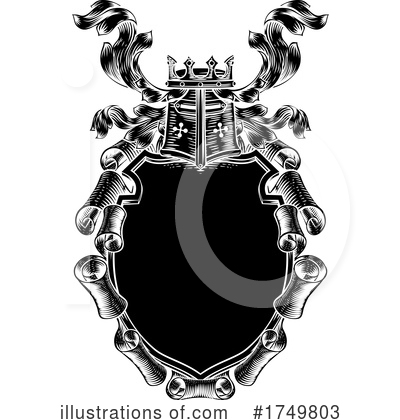 Royalty-Free (RF) Knight Clipart Illustration by AtStockIllustration - Stock Sample #1749803