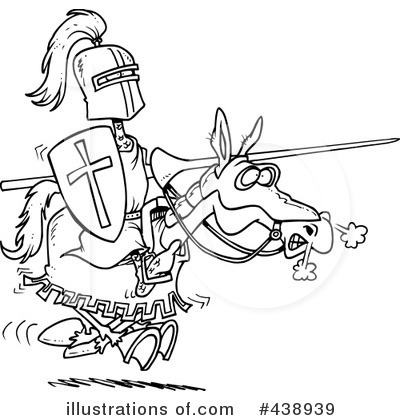 Jousting Clipart #438939 by toonaday
