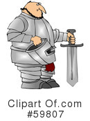 Knight Clipart #59807 by djart