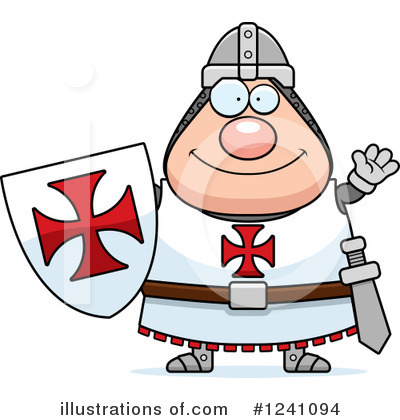 Royalty-Free (RF) Knight Templar Clipart Illustration by Cory Thoman - Stock Sample #1241094