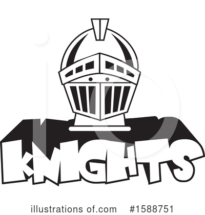 Knight Clipart #1588751 by Johnny Sajem