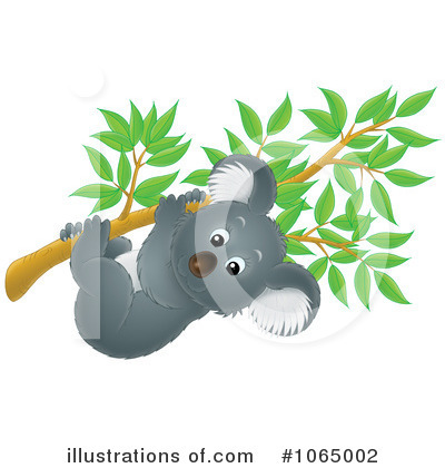 Royalty-Free (RF) Koala Clipart Illustration by Alex Bannykh - Stock Sample #1065002
