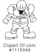 Koala Clipart #1110049 by Dennis Holmes Designs