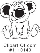 Koala Clipart #1110149 by Dennis Holmes Designs