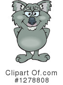 Koala Clipart #1278808 by Dennis Holmes Designs