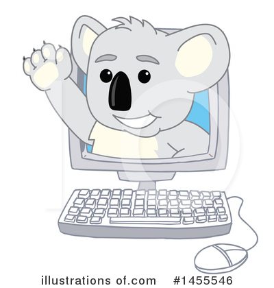 Royalty-Free (RF) Koala Clipart Illustration by Mascot Junction - Stock Sample #1455546