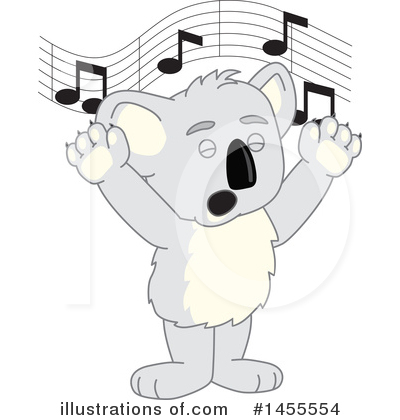 Royalty-Free (RF) Koala Clipart Illustration by Mascot Junction - Stock Sample #1455554