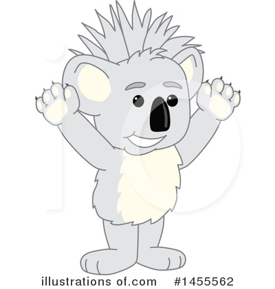 Royalty-Free (RF) Koala Clipart Illustration by Mascot Junction - Stock Sample #1455562