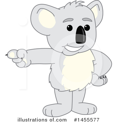 Koala Clipart #1455577 by Mascot Junction