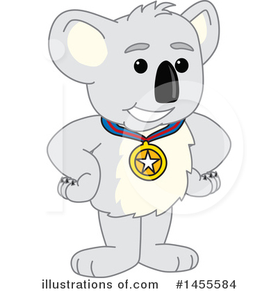 Royalty-Free (RF) Koala Clipart Illustration by Mascot Junction - Stock Sample #1455584