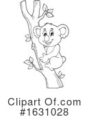 Koala Clipart #1631028 by visekart