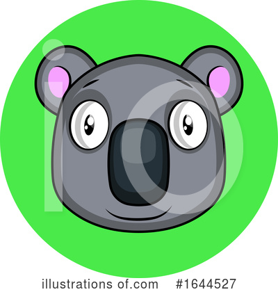 Royalty-Free (RF) Koala Clipart Illustration by Morphart Creations - Stock Sample #1644527