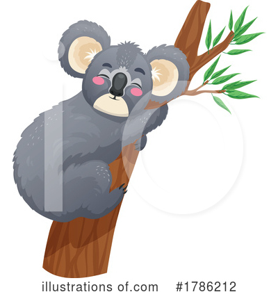 Royalty-Free (RF) Koala Clipart Illustration by Vector Tradition SM - Stock Sample #1786212