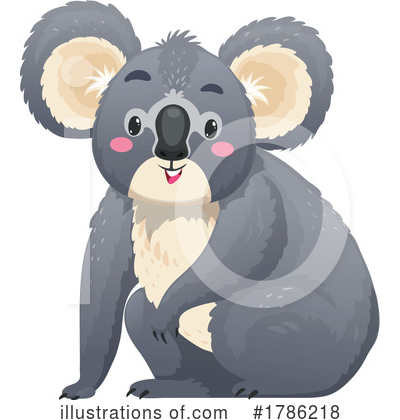Royalty-Free (RF) Koala Clipart Illustration by Vector Tradition SM - Stock Sample #1786218