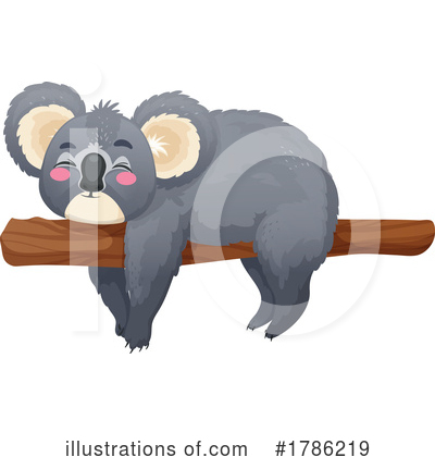 Royalty-Free (RF) Koala Clipart Illustration by Vector Tradition SM - Stock Sample #1786219