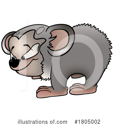 Royalty-Free (RF) Koala Clipart Illustration by dero - Stock Sample #1805002