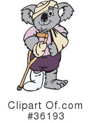 Koala Clipart #36193 by Dennis Holmes Designs